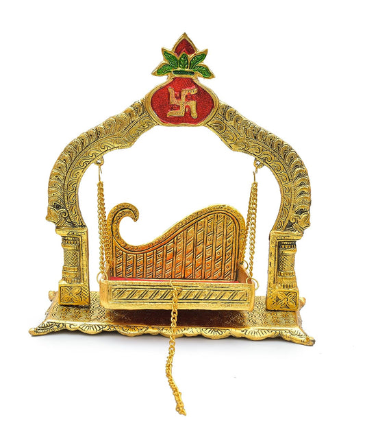 Laddu Gopal Jhula – Metal Palna - Nand Gopal Swing Palna (upto number 5) - Brass Daddy