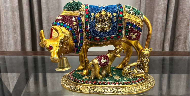 Kamdhenu Cow - Brass Daddy