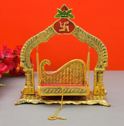 Laddu Gopal Jhula – Metal Palna - Nand Gopal Swing Palna (upto number 5) - Brass Daddy