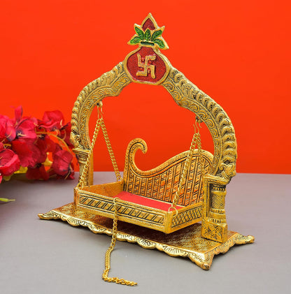 Laddu Gopal Jhula – Metal Palna - Nand Gopal Swing Palna (upto number 5) - Brass Daddy