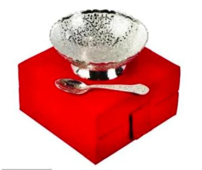 Single bowl with a spoon - Brass Daddy